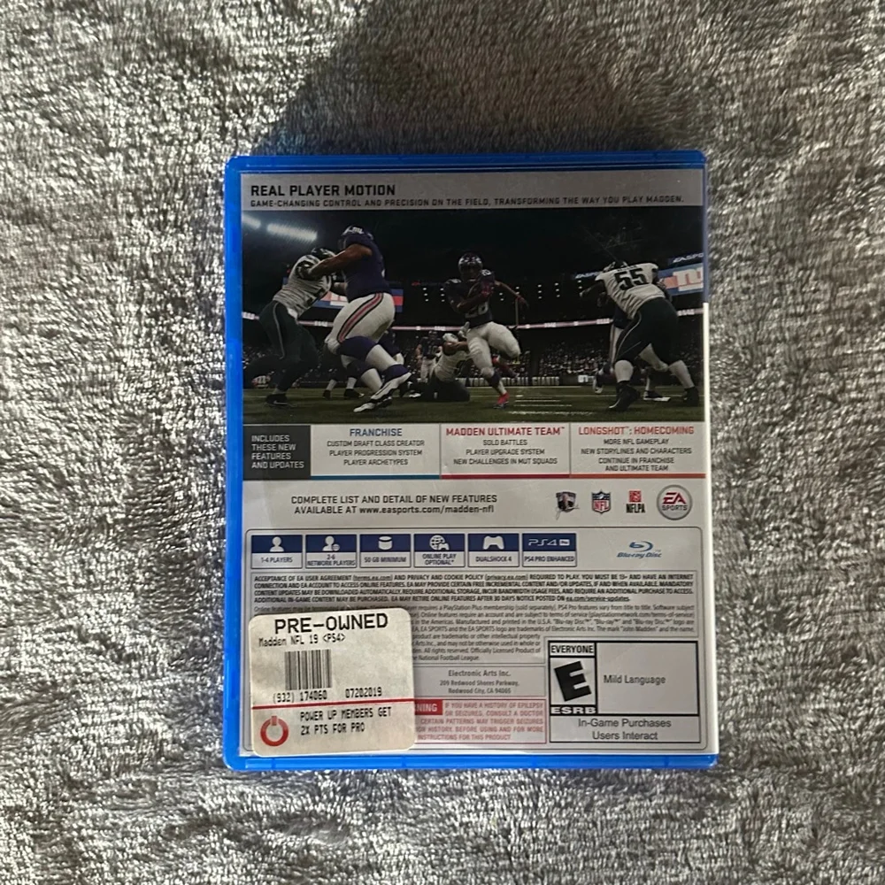 EA Sports Madden NFL 19 PS4 Video Game